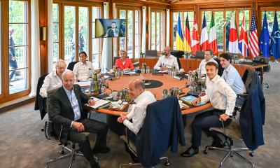G7-ledere i Schloss Elmar