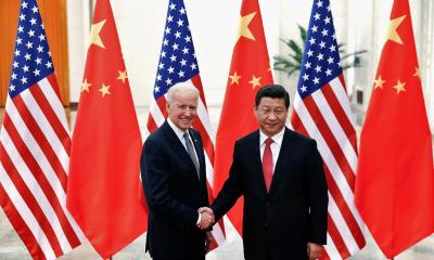 Biden og Xi Jinping