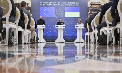 EU-Ukraine topmøde feb 2023 presse