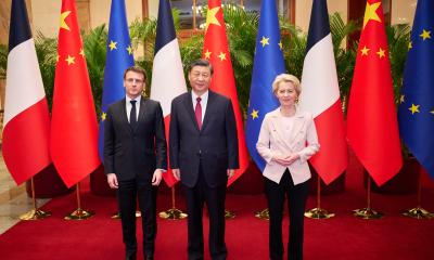 Xi, Macron, von der Leyen